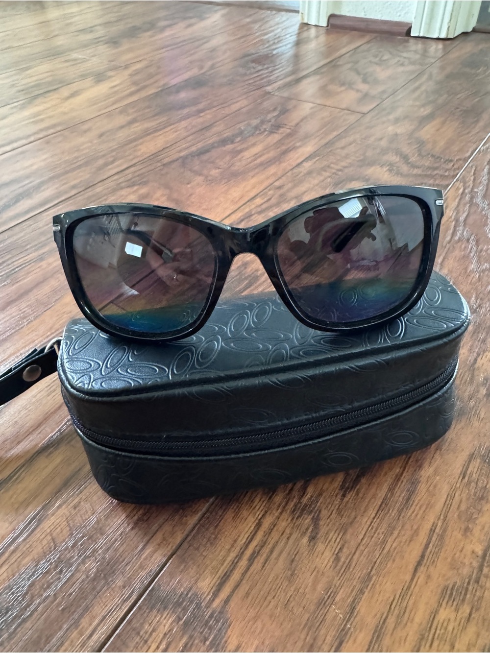Oakley Women's Black Polarized Sunglasses